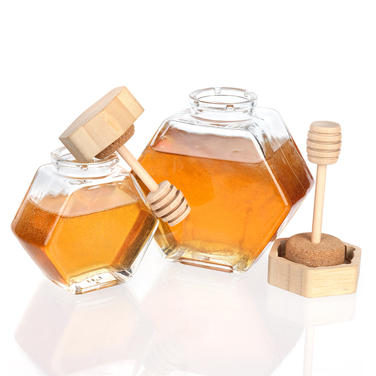 Glass Honey Jars