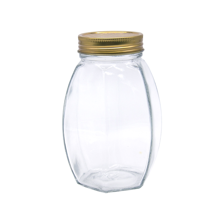 Glass Honey Jar