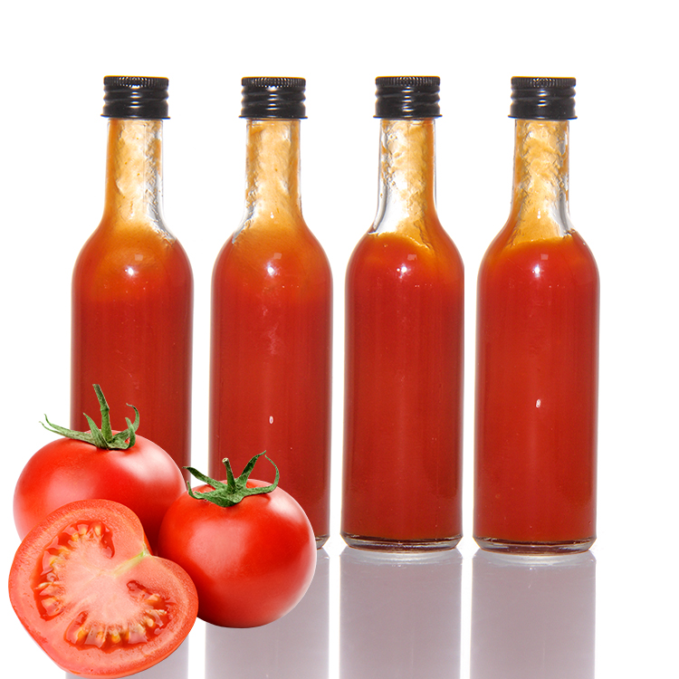 Glass Tomato Bottle 