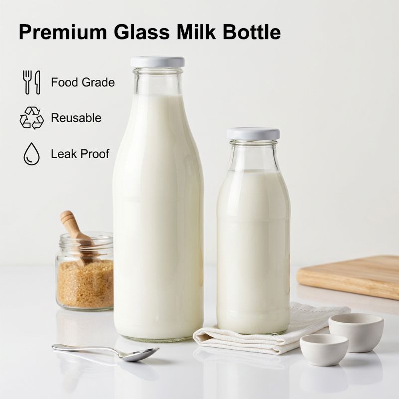 Benefits of Storing Milk in Glass Bottles: Why Dairy Brands Choose Glass Packaging