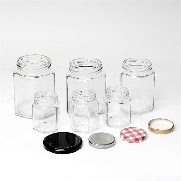 Glass Honey Jar