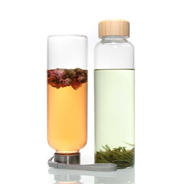 Glass Water Bottle
