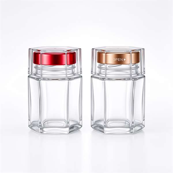 Glass Honey Jar