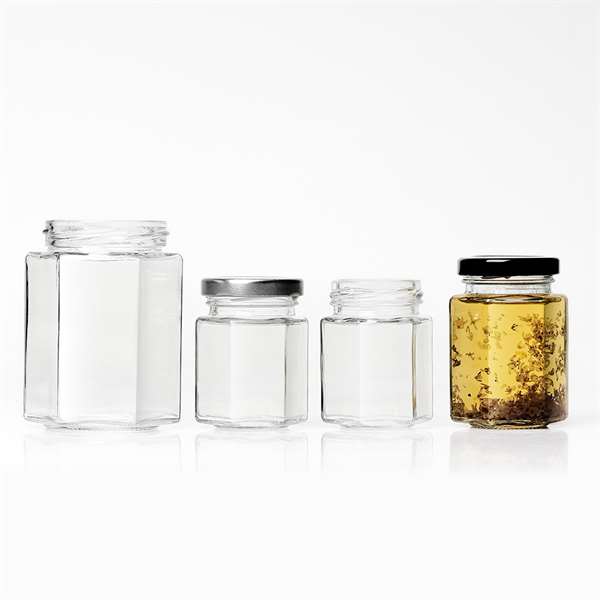 Glass Honey Jar