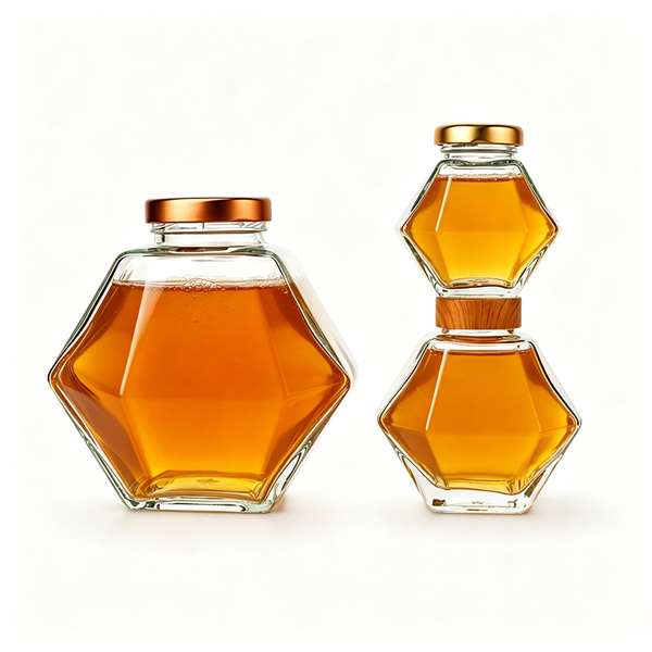 Glass Honey Jar