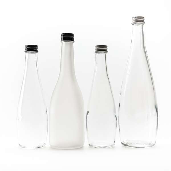 Glass Juice Bottle