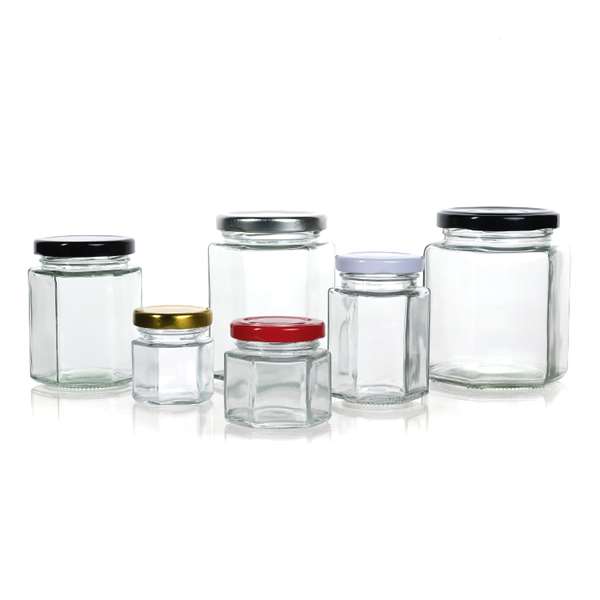 Glass Honey Jar