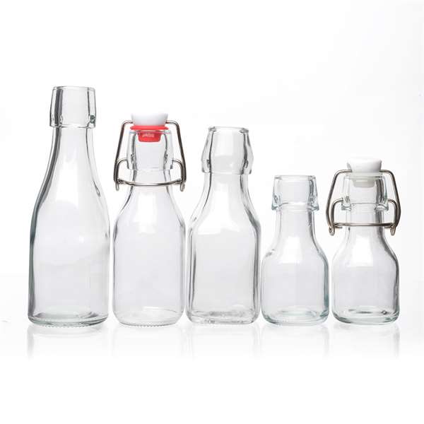 Glass Juice Bottle
