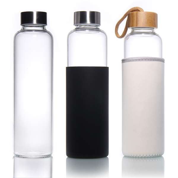 Glass Water Bottle