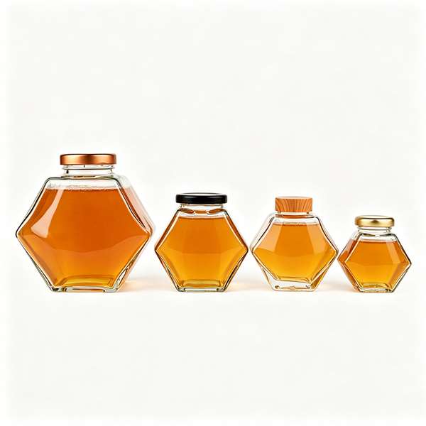 Glass Honey Jar