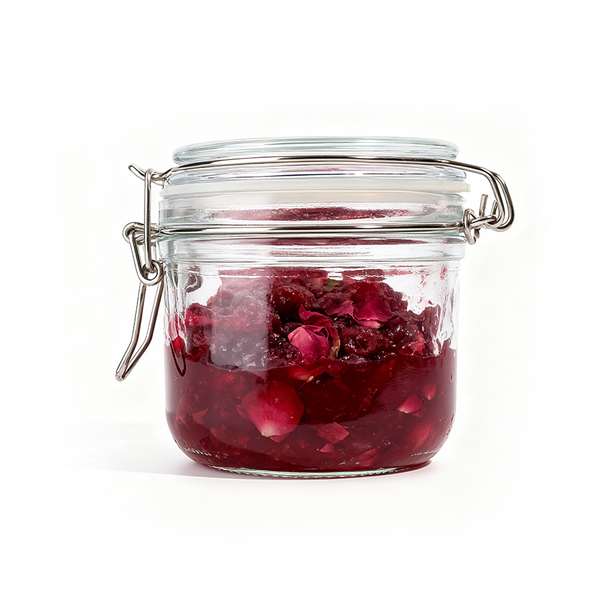 Glass Honey Jar