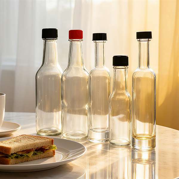 Glass Tomato Bottle 
