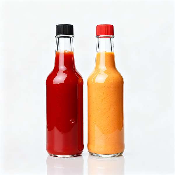 Glass Tomato Bottle 