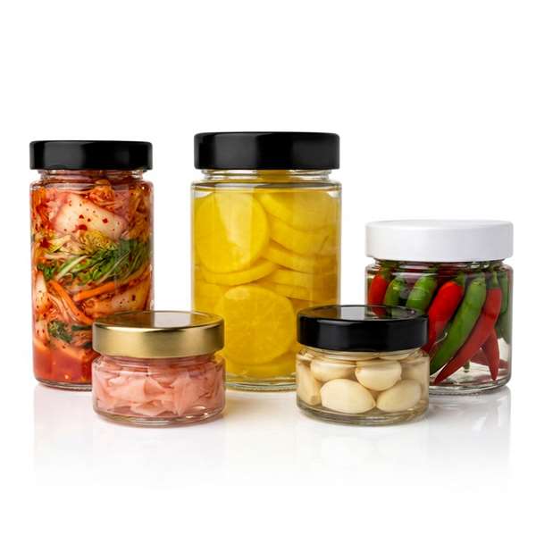 Glass Pickle Jar