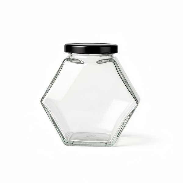 Glass Honey Jar