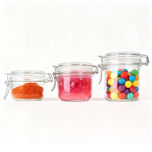 Glass Pickle Jar