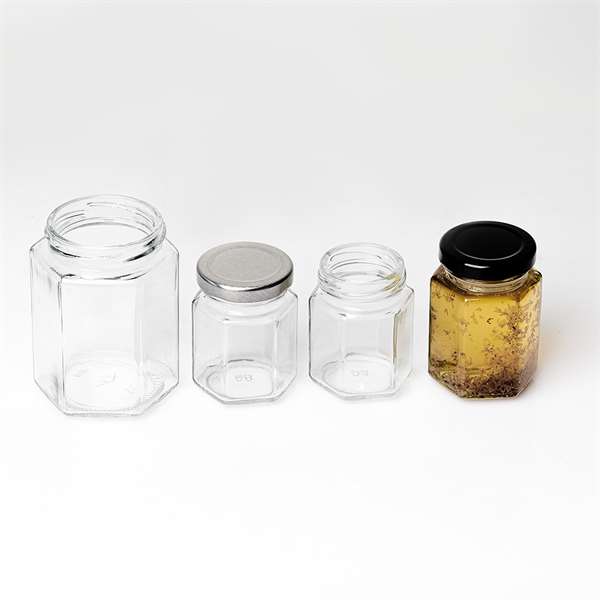 Glass Honey Jar