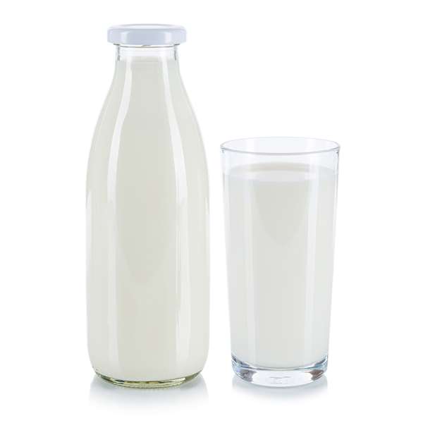 Glass Milk Bottle