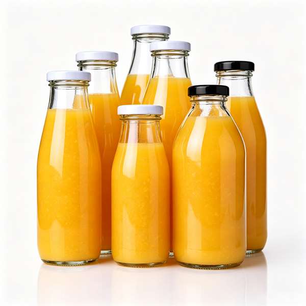 Glass Milk Bottle
