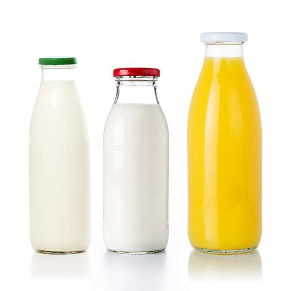 Glass Milk Bottle