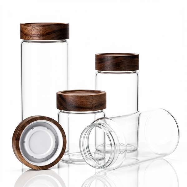 Glass Storage Jar