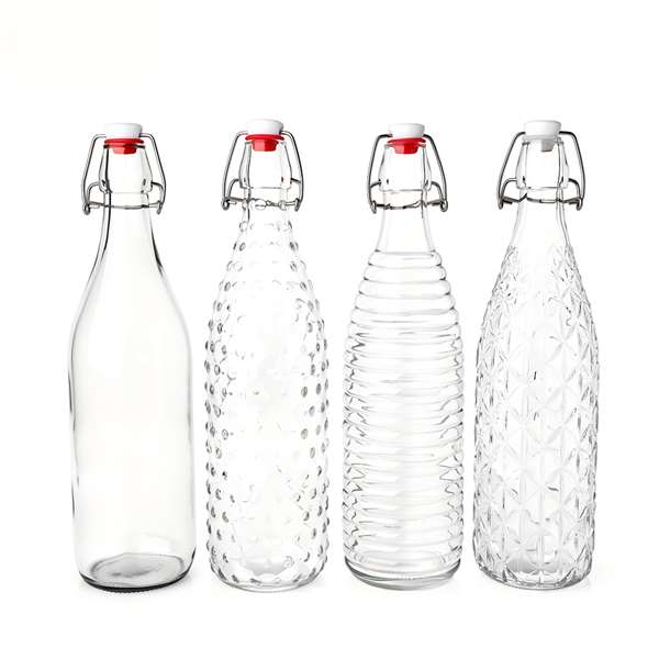 Glass Juice Bottle