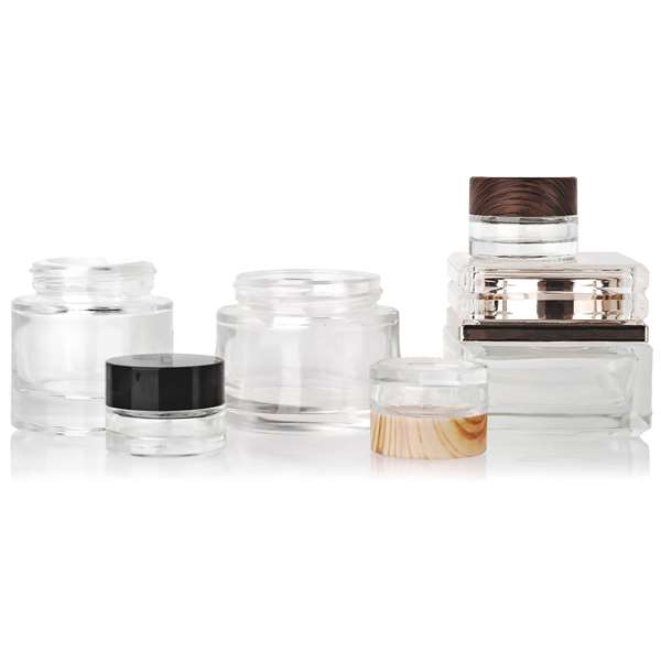 Glass Cream Jar