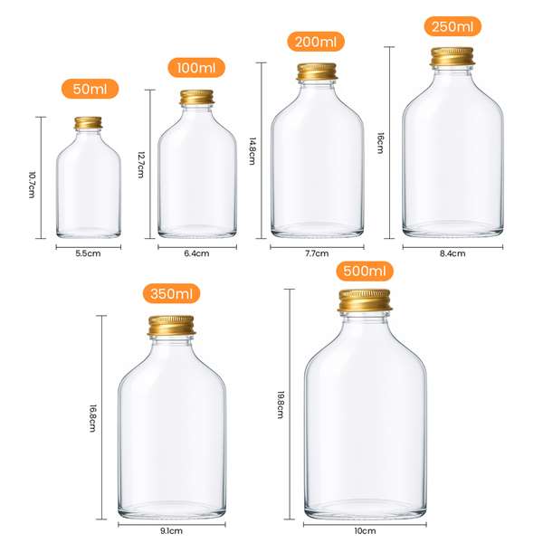 Glass Liquor Bottle
