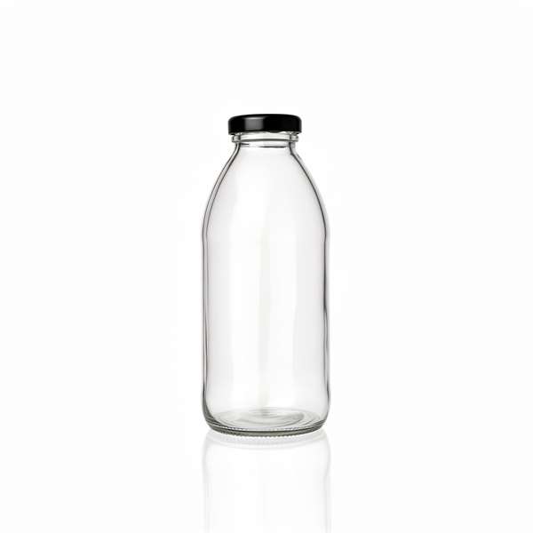 Glass Milk Bottle