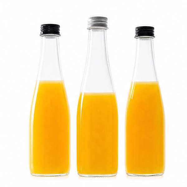 Glass Juice Bottle