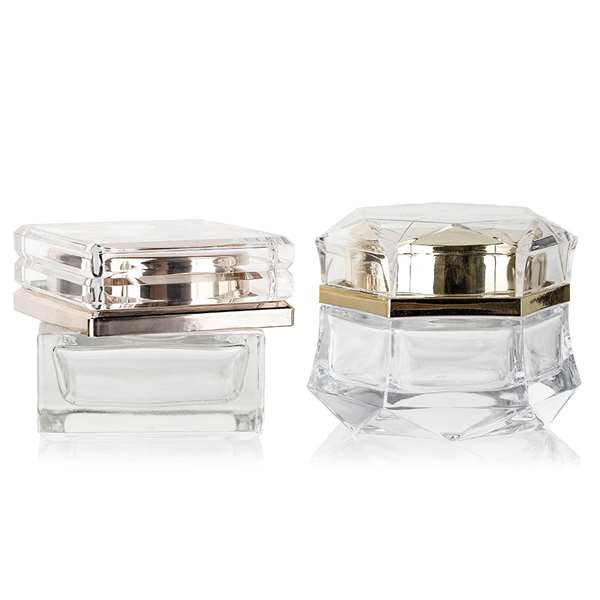 Glass Cream Jar