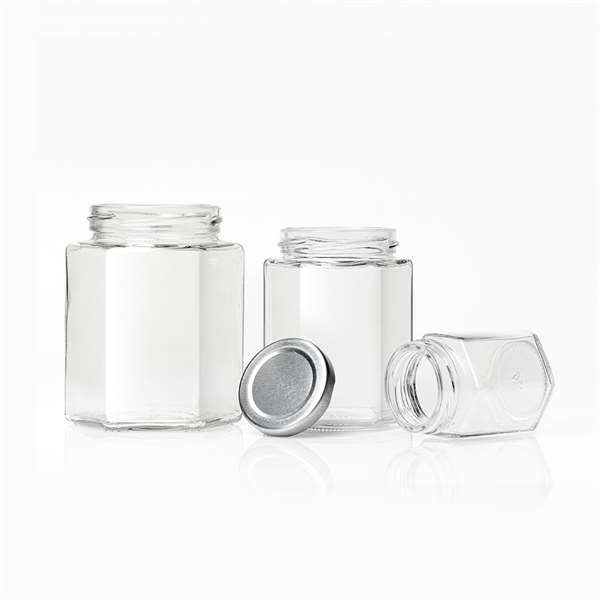Glass Honey Jar