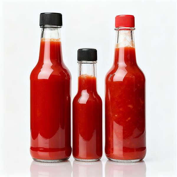 Glass Tomato Bottle 