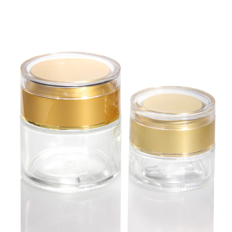 Glass Cream Jars