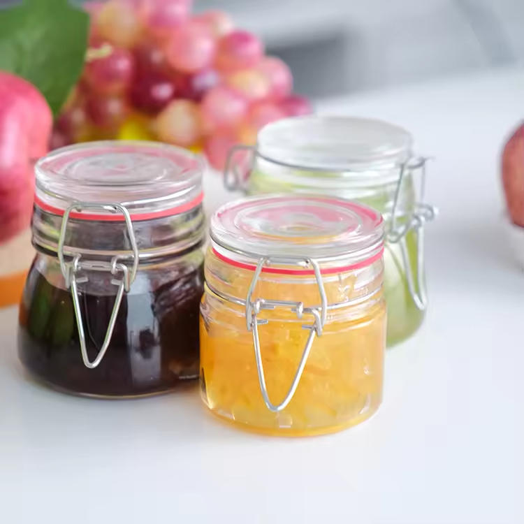 Glass Honey Jars