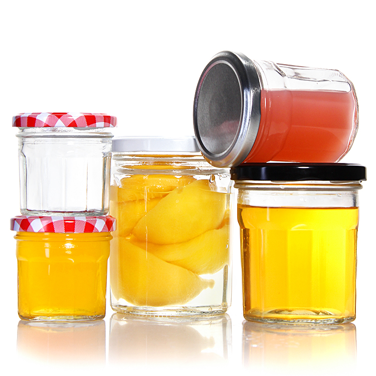 Glass Jam Jars