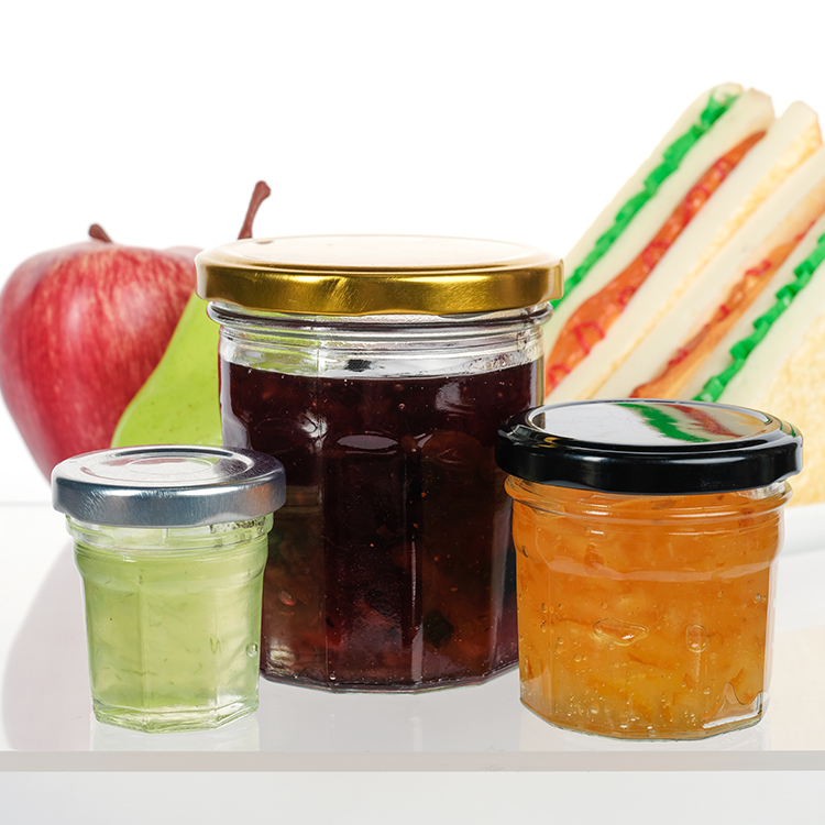 Glass Jam Jars