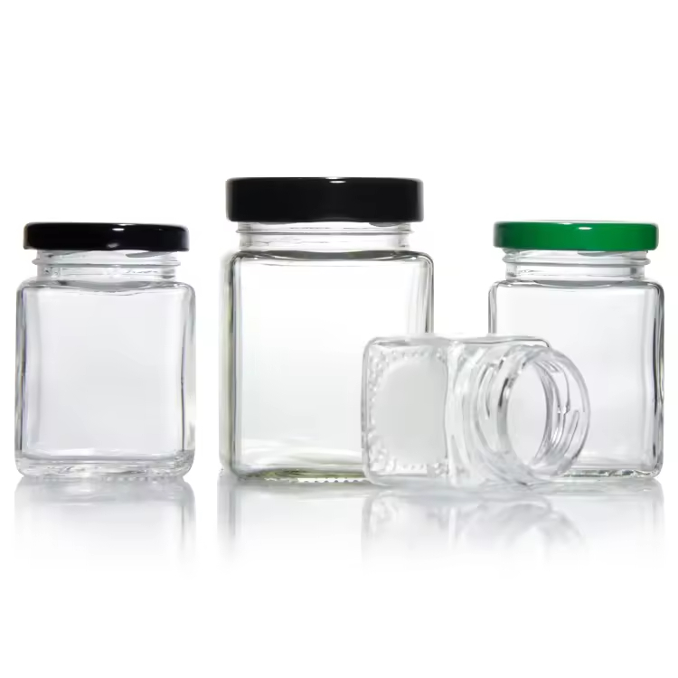 Glass Jam Jars