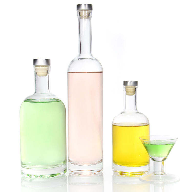 Glass Liquor Bottles