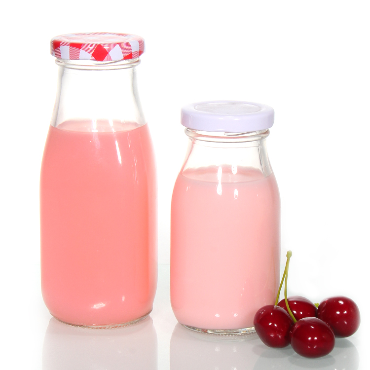 Glass Milk Bottles