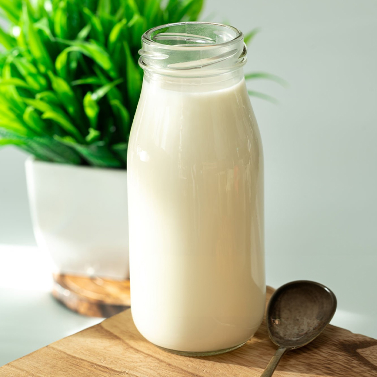 Glass Milk Bottles