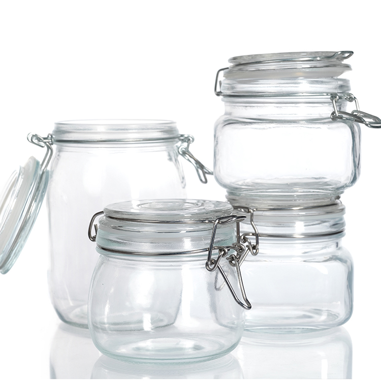 Glass Pickle Jar