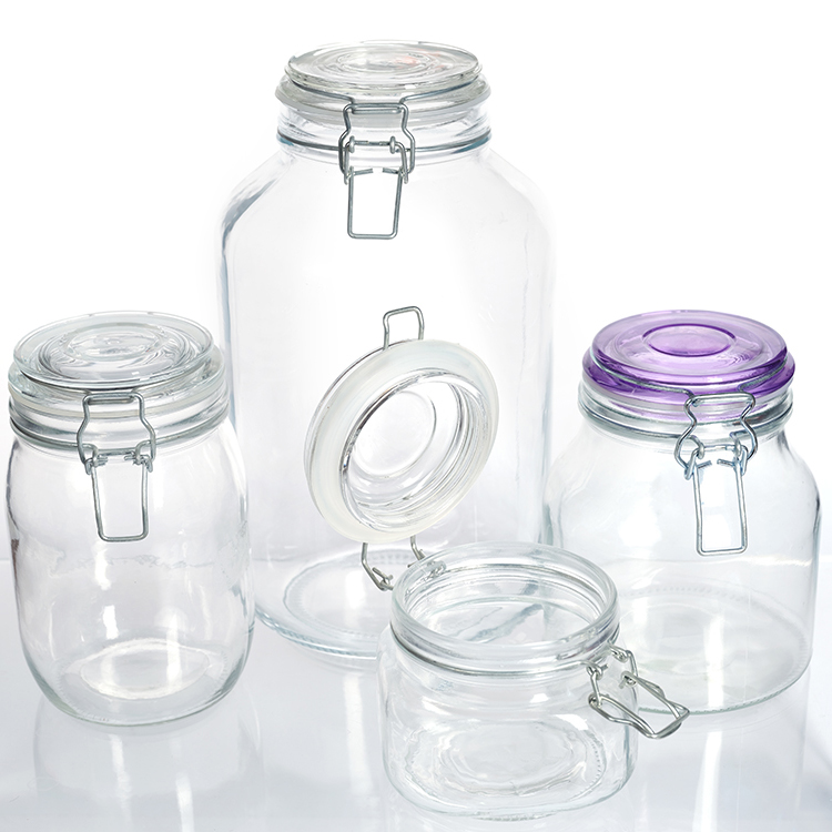 Glass Pickle Jar