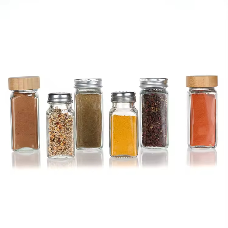 Glass Spice Jar