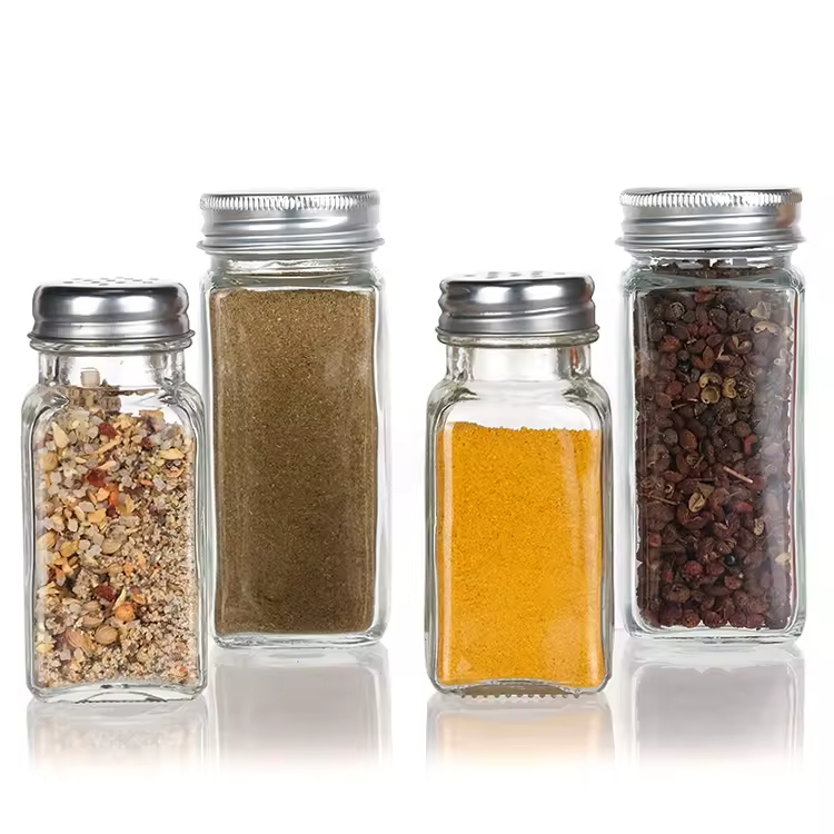 Glass Spice Jar