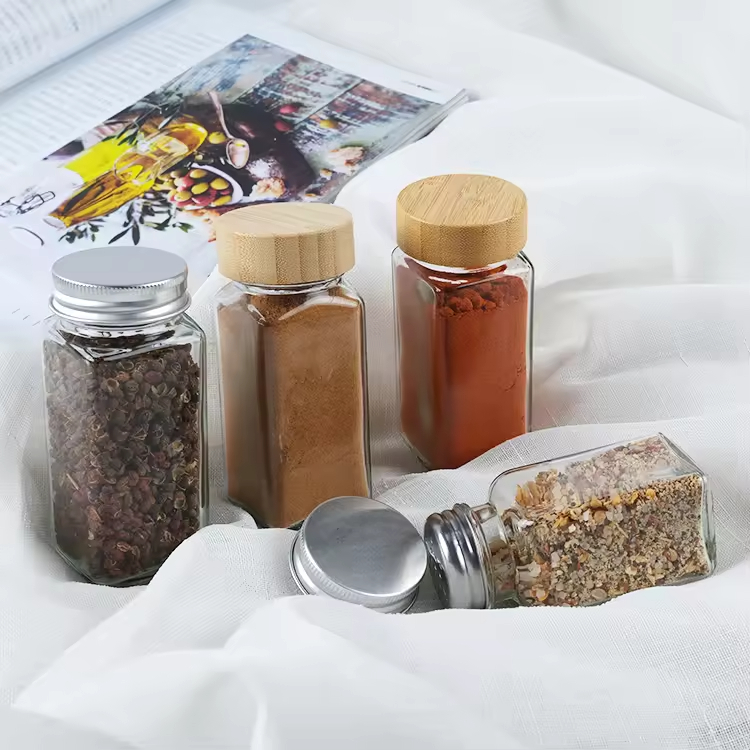 Glass Spice Jar