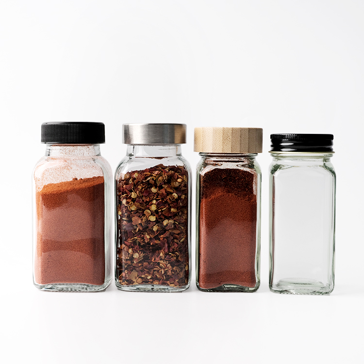 Glass Spice Jars