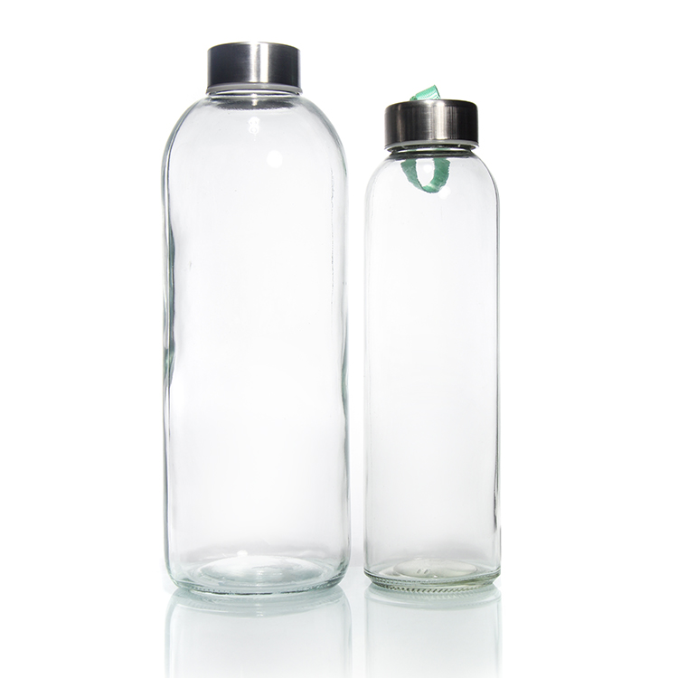 Glass Water Bottle